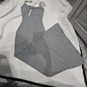 Skims soft lounge long slip dress